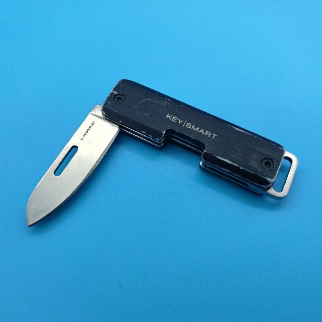 KeySmart Dapper 100 Ultra-slim Pocket Knife - Black EDC