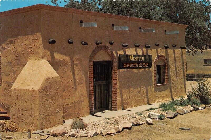 Printing Office Old Mesilla NM Continental Size Postcard 4\
