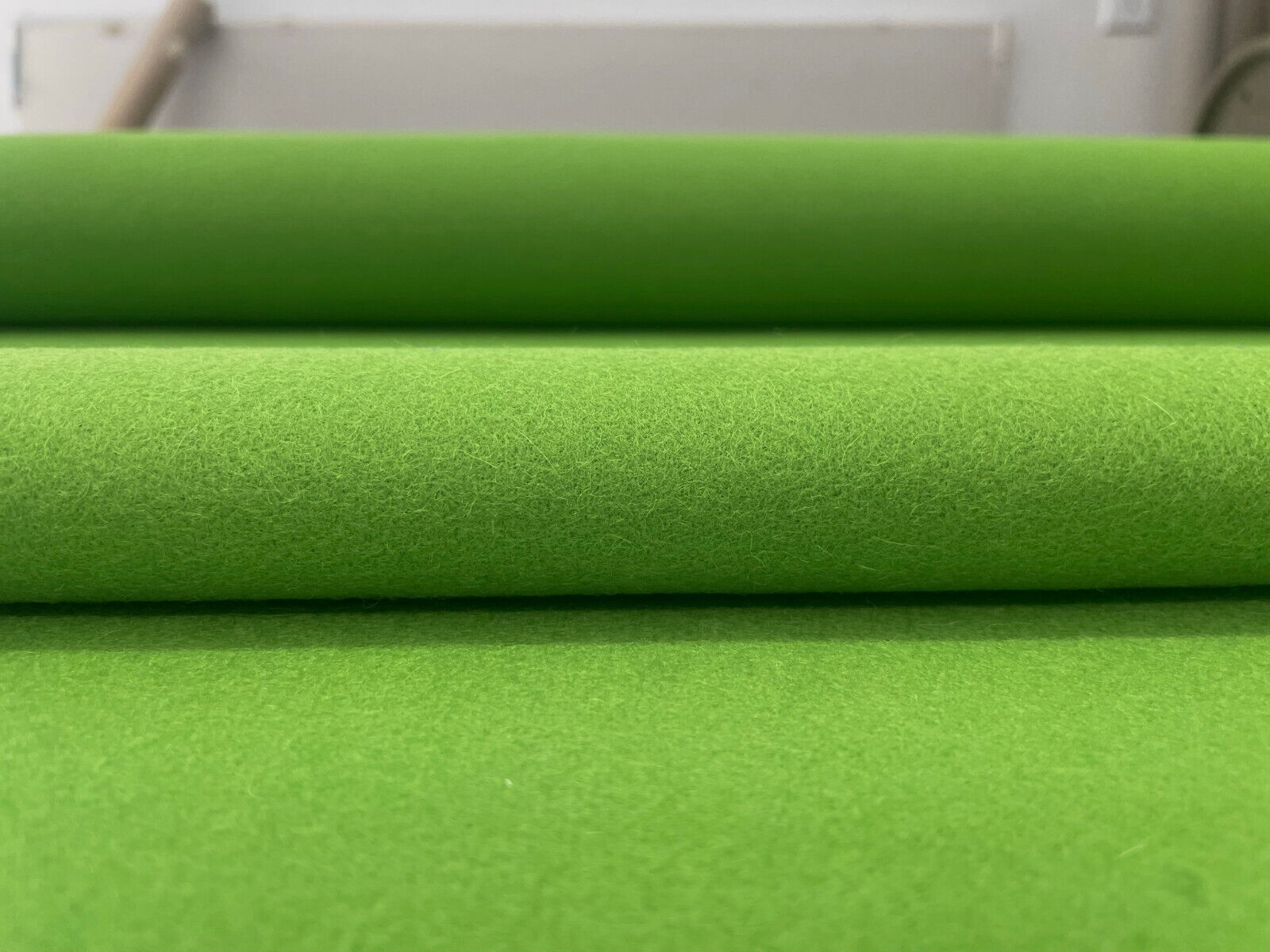 1.5 yds Camira Blazer Newport Bright Green Wool Upholstery Fabric CUZ1L