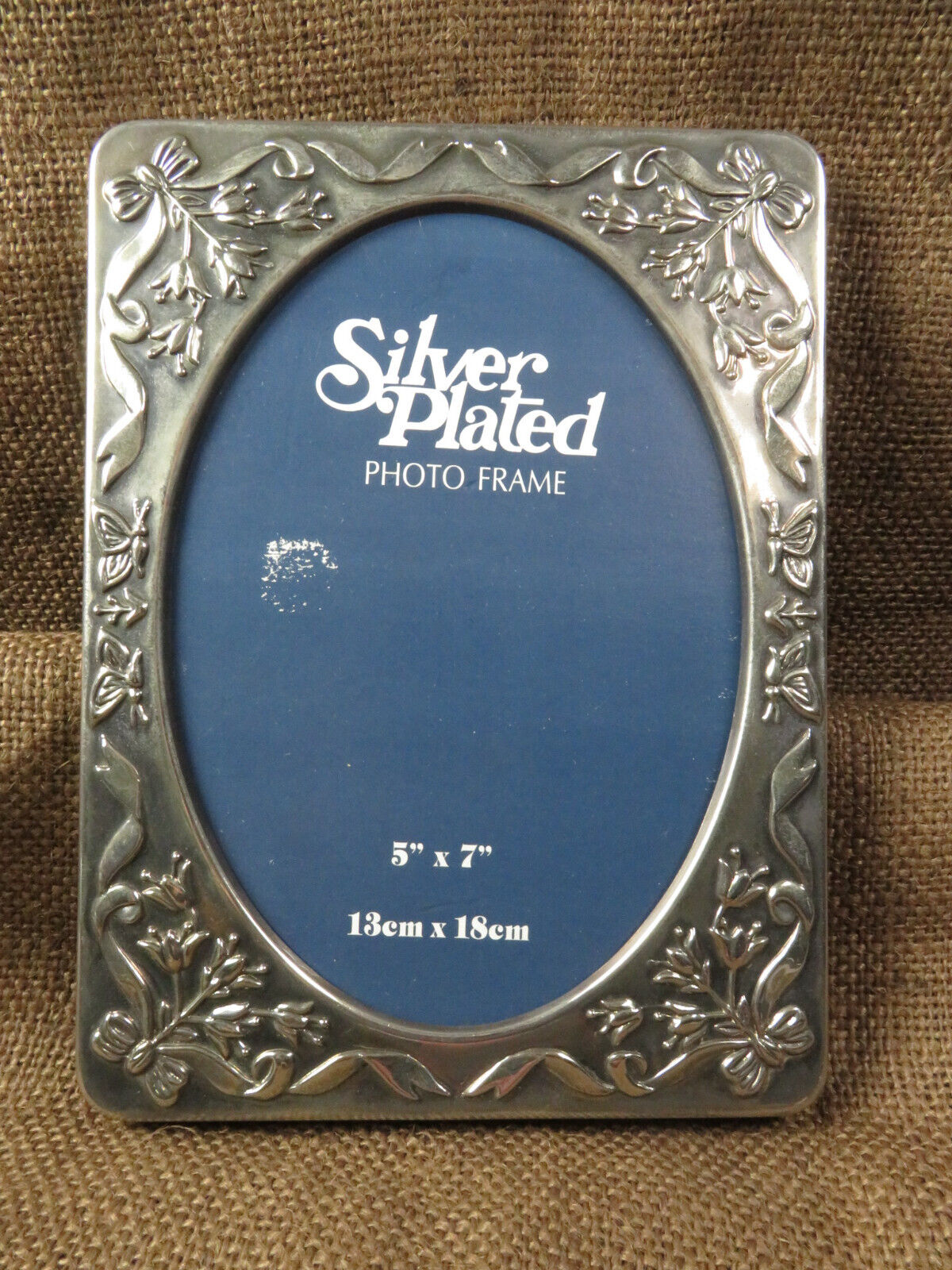 Vintage Silver Plated Picture Frame  For  5\