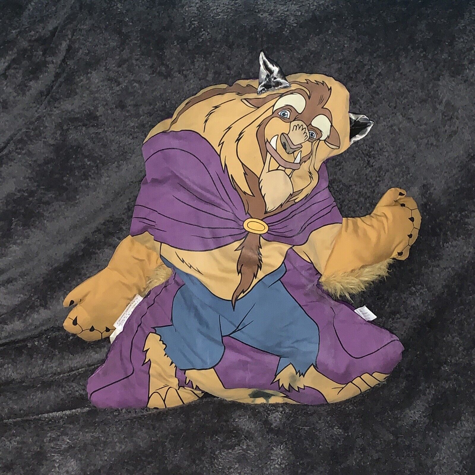 Vintage Disney Beauty and the Beast Character 1992 18x18” PSE Concepts