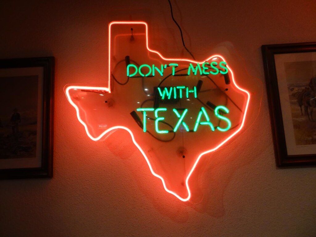 New Don\'t Mess with Texas Neon Light Sign 24\