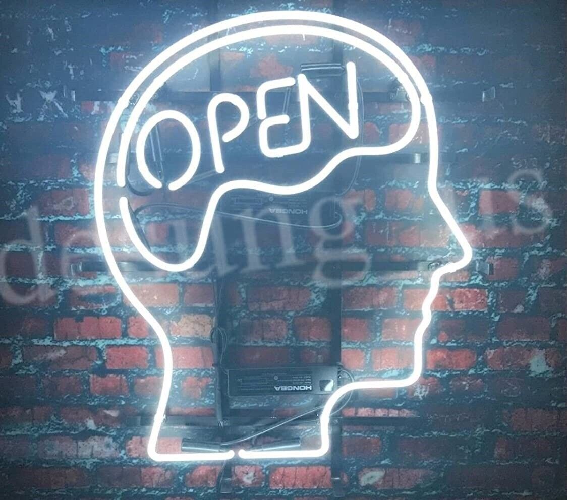 Open Mind Brain Head White 14\
