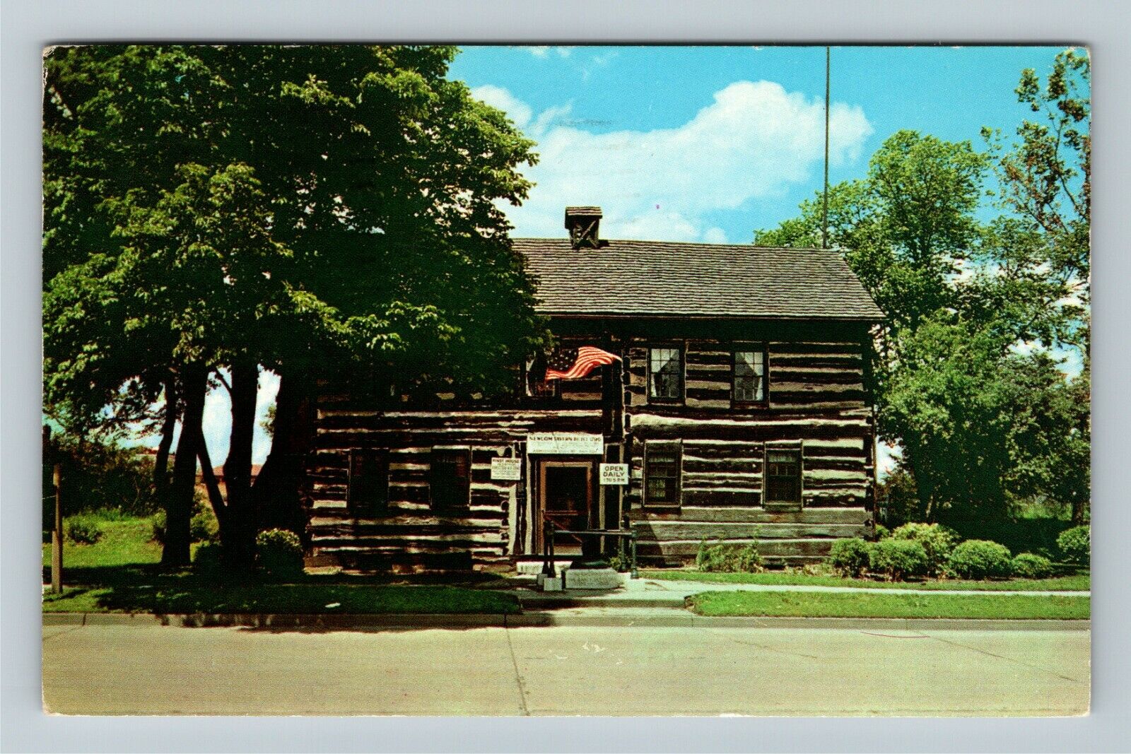 Dayton OH-Ohio, Newcom Tavern, c1961 Vintage Postcard