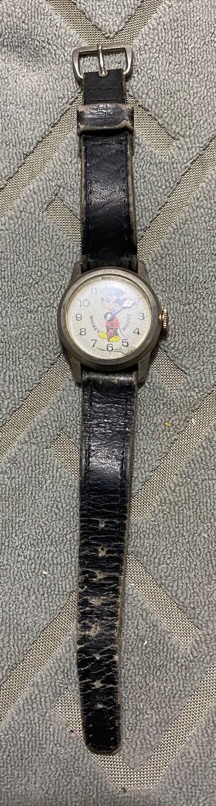Vintage Bradley Swiss Made 1960\'s Mickey Mouse Watch