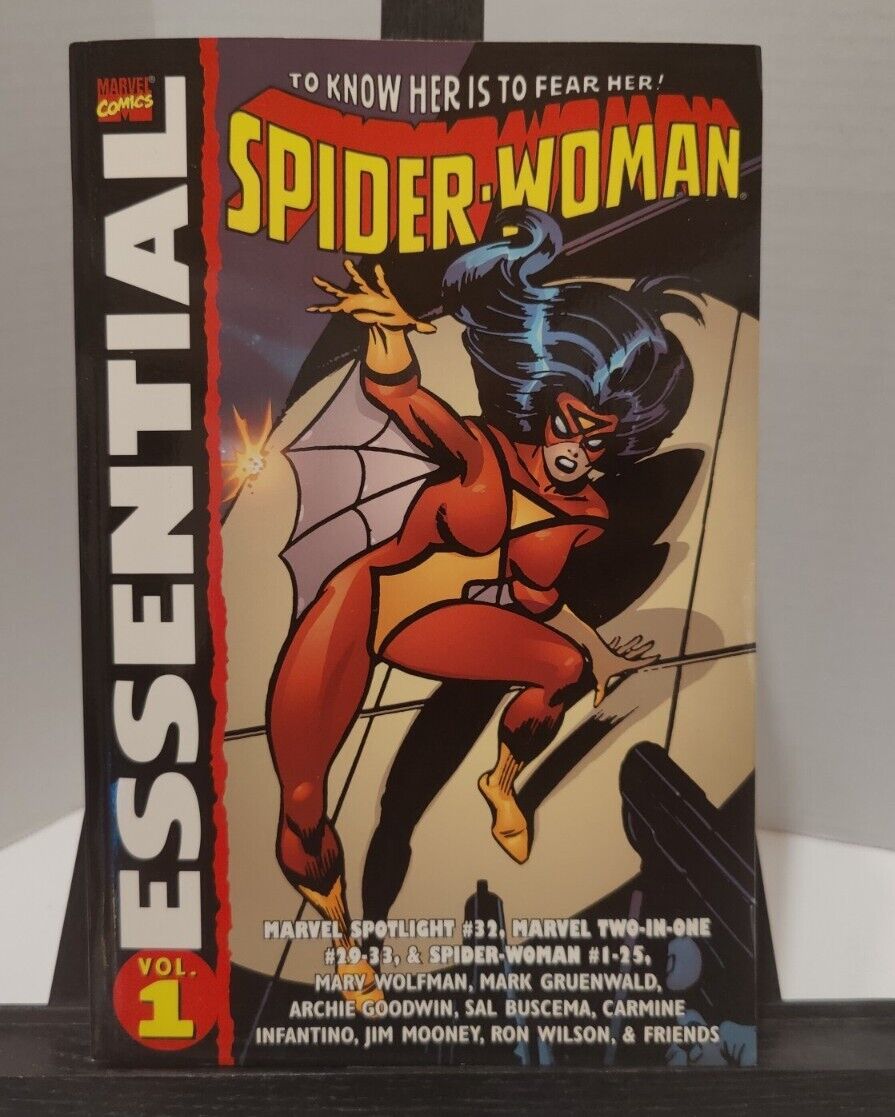 Essential Spider-Woman Vol 1 Marv Wolfman +