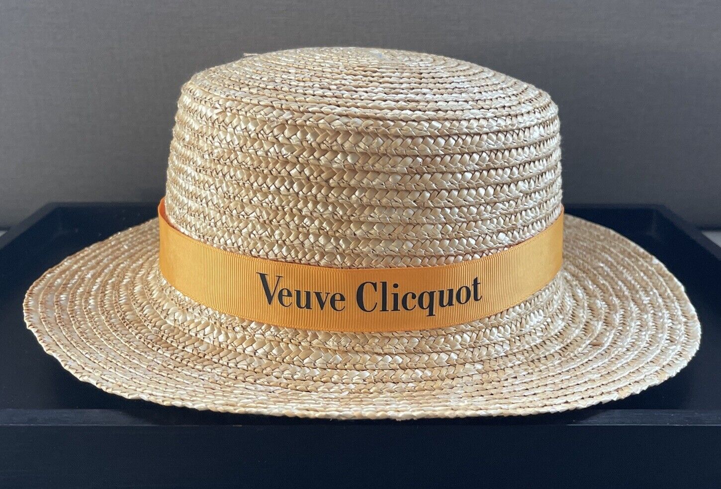 Veuve Clicquot Hat Panama Style