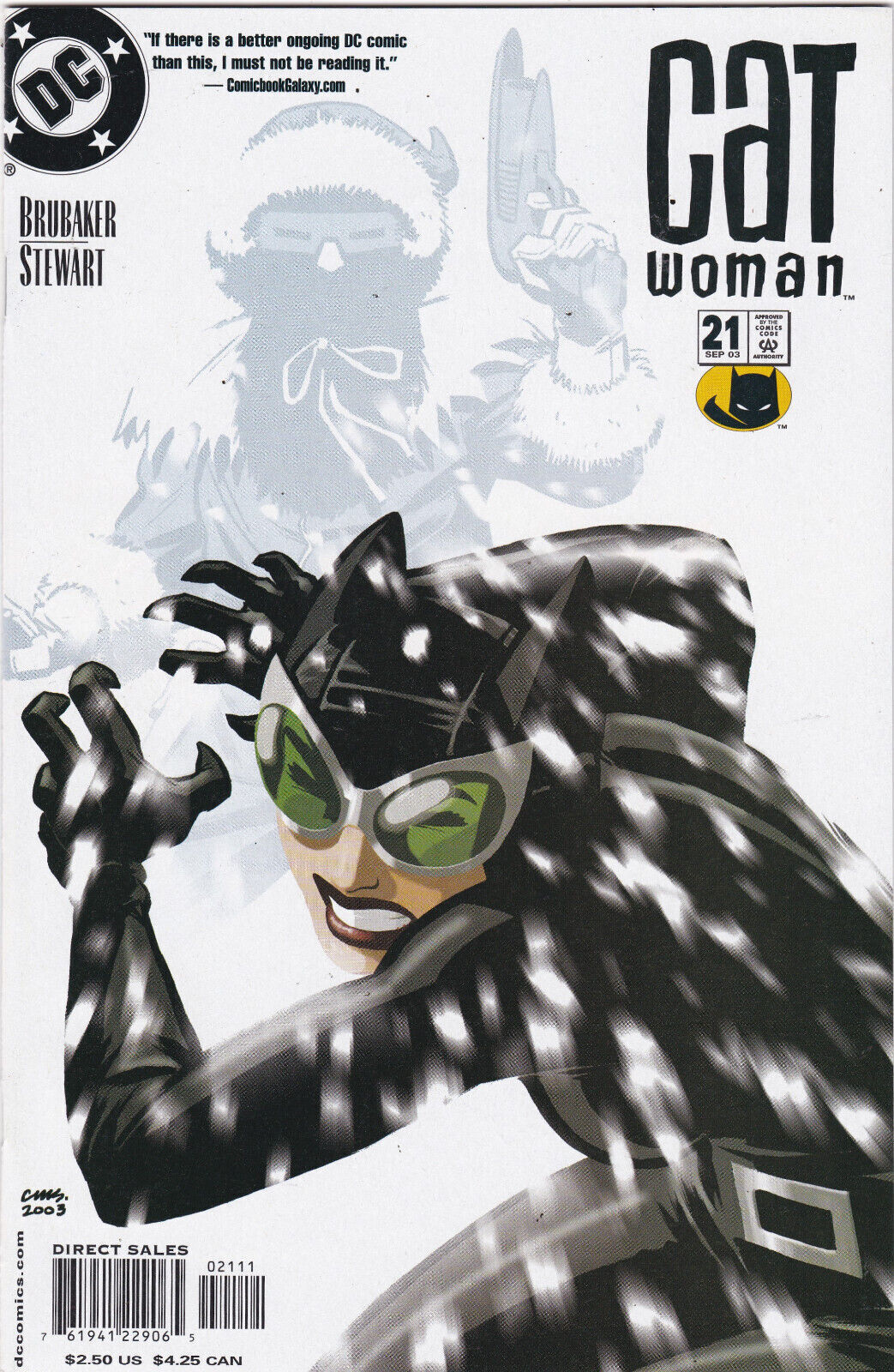 Catwoman #21, Vol.3(2002-2005) DC Comics, High Grade