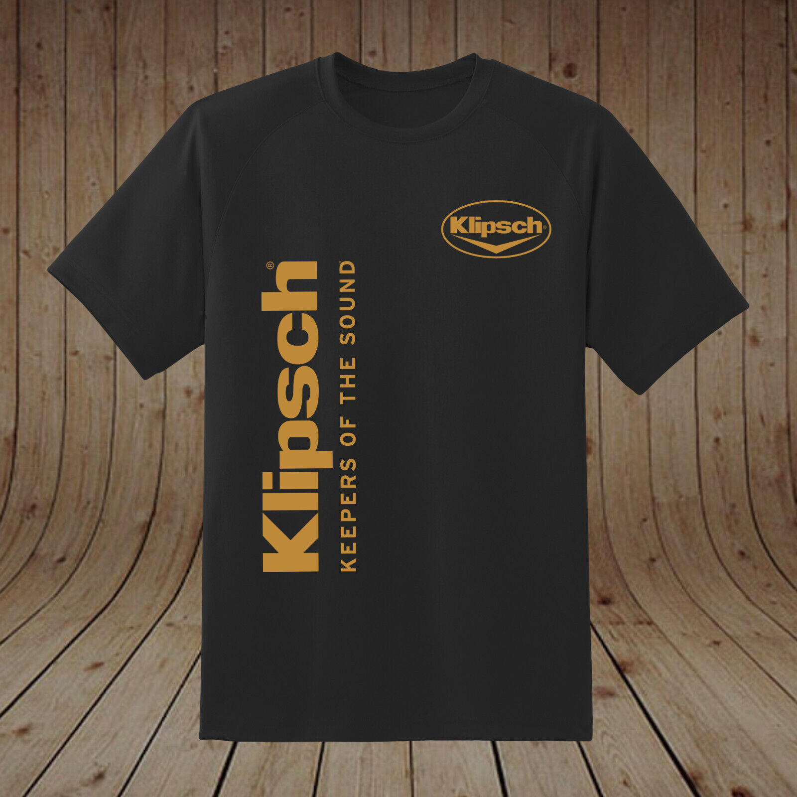 Hot New Klipsch Keepers Of The Sound Side Logo T Shirt Size S - 5XL