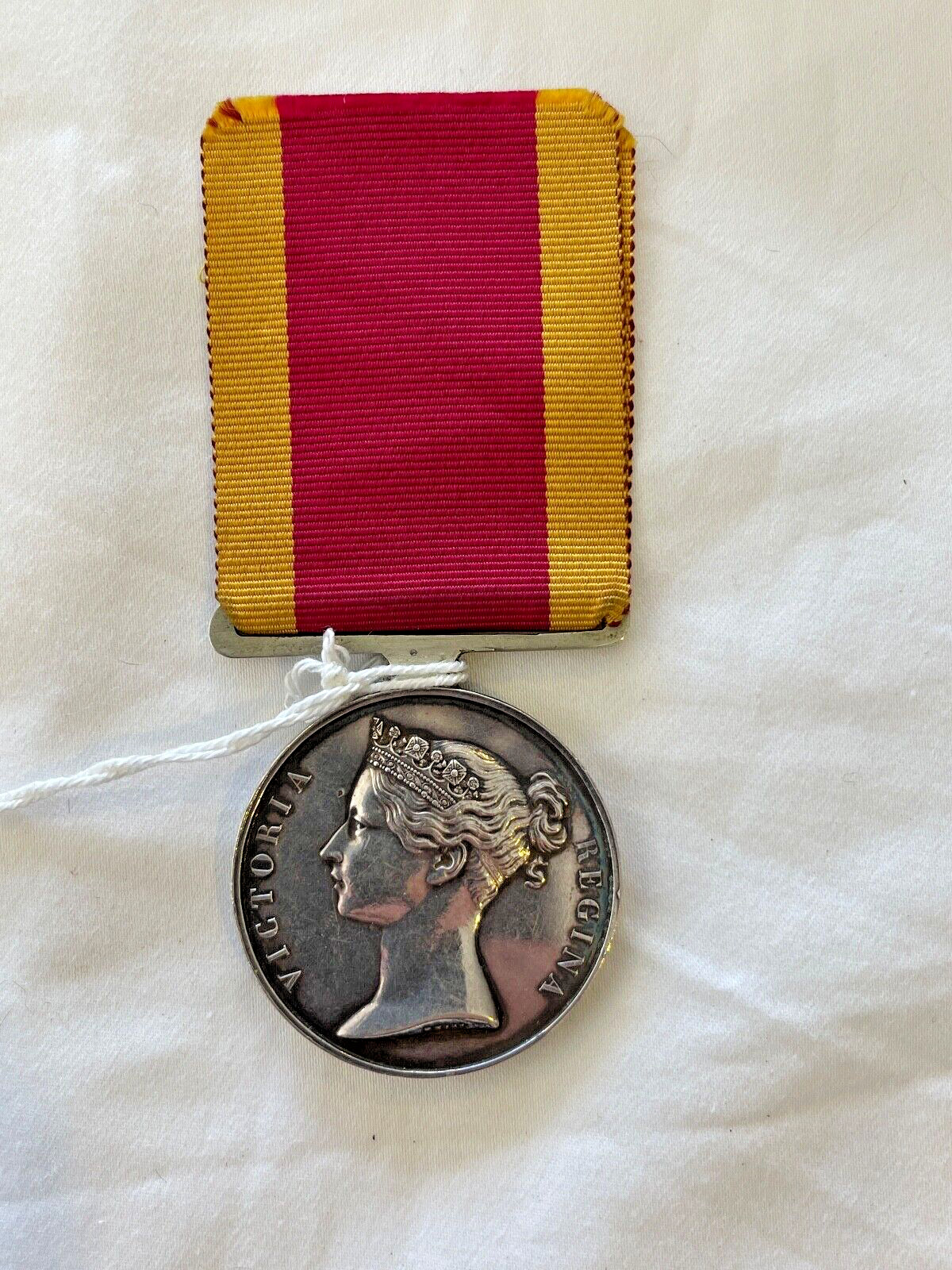 China Opium War Medal 1842 To Lieutenant H.M.S Modeste