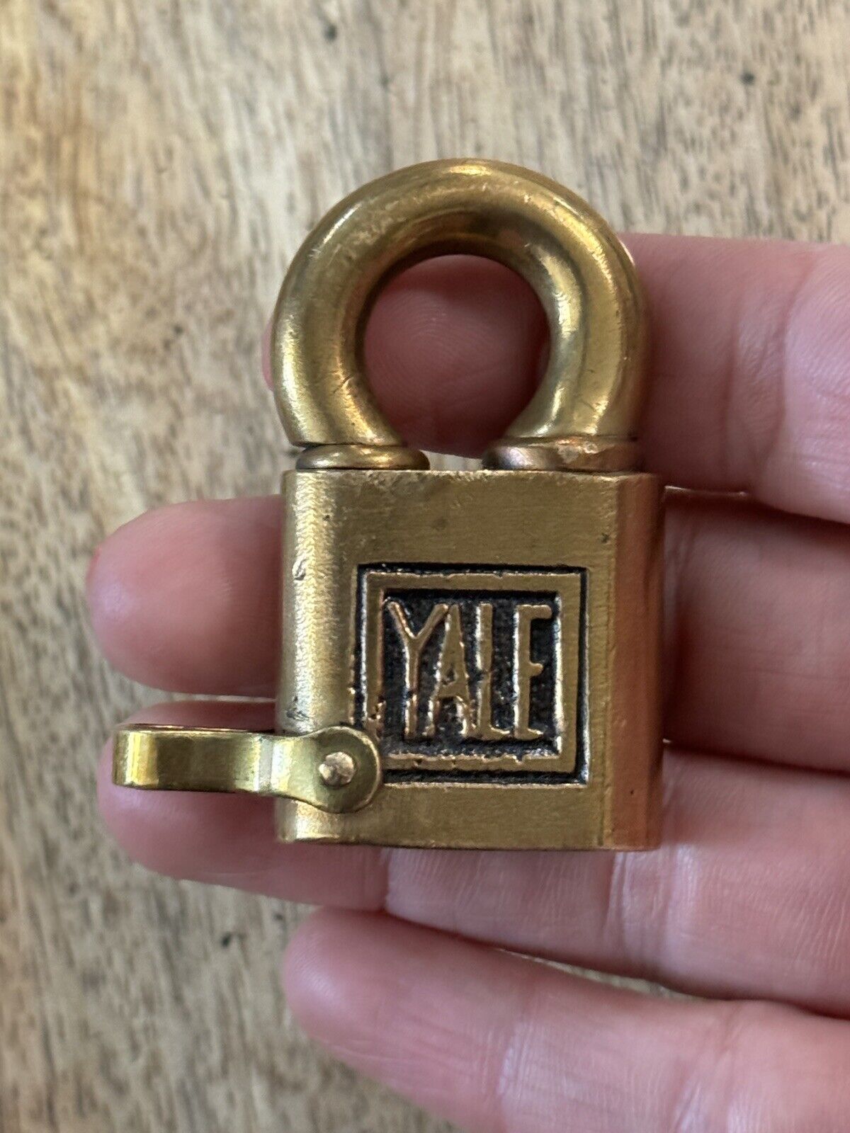 Vintage Old Yale U.S. Military Padlock No Key