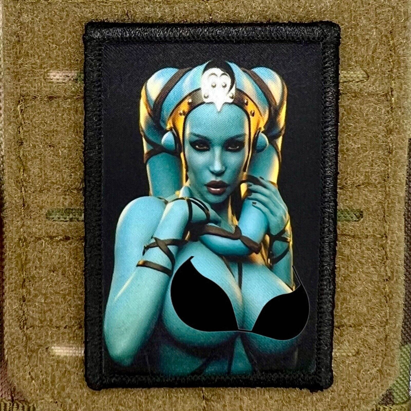 Star Wars Aayla Secura Morale Patch / Military Badge ARMY Tactical Airsoft 307