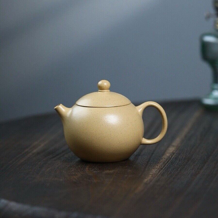 110cc Yixing Zisha Green Clay Original Benshan LvNi Handmade Xishi Teapot