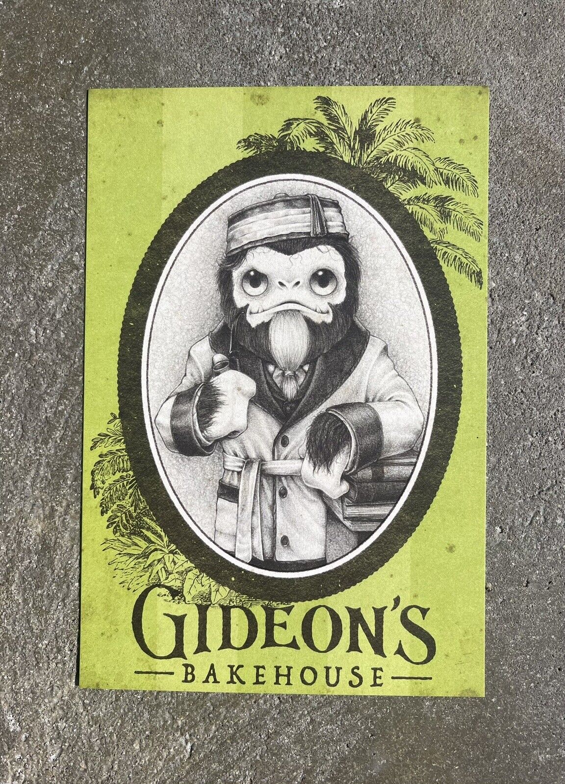Disney Springs Gideon’s Bakehouse JULY 2024 Bartholomew Menu Card