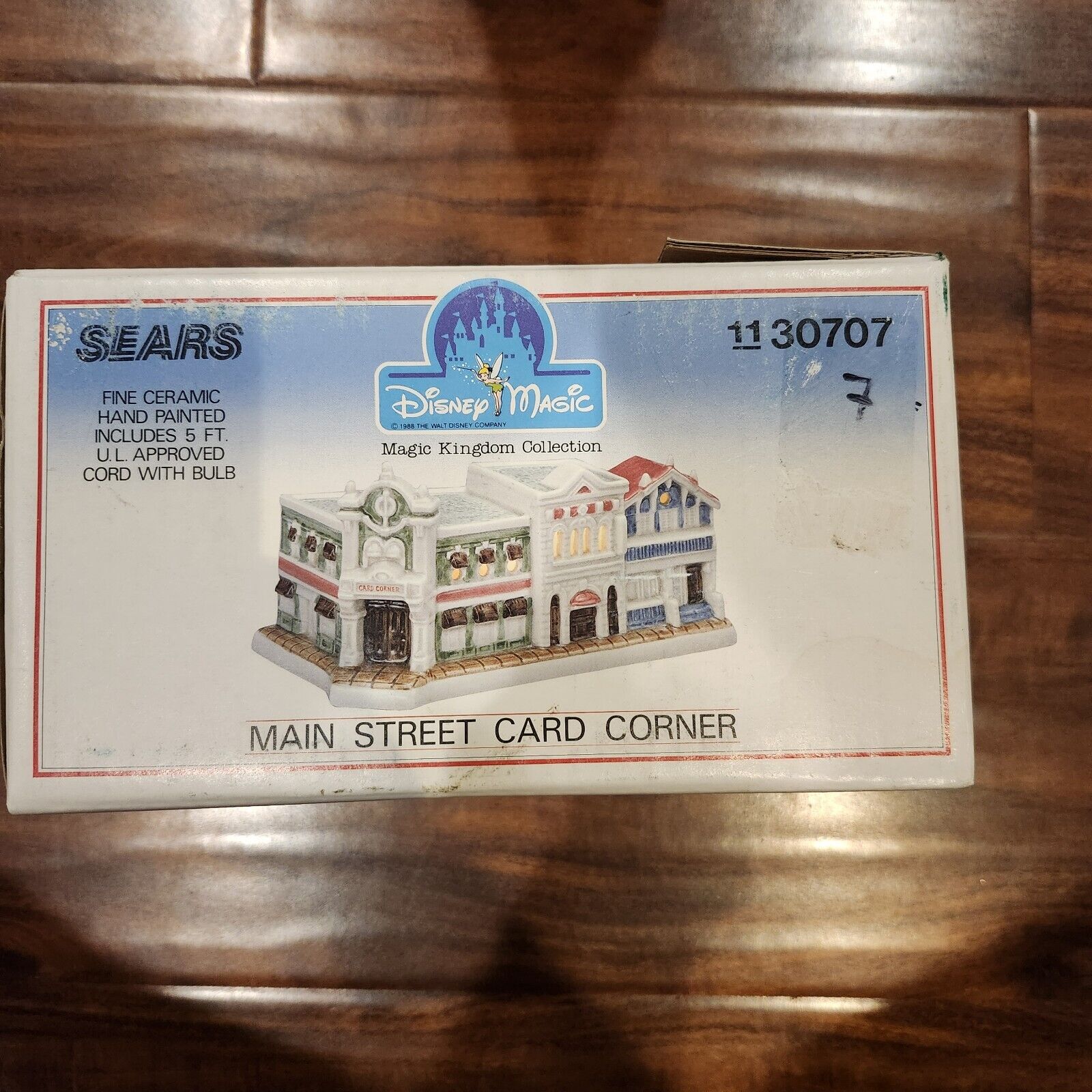 SEARS Disney Magic Kingdom Collection MAIN STREET CARD CORNER 1988 30707