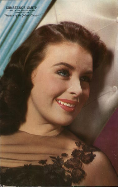 Actress Constance Smith Dexter Press Inc. Chrome Postcard Vintage Post Card
