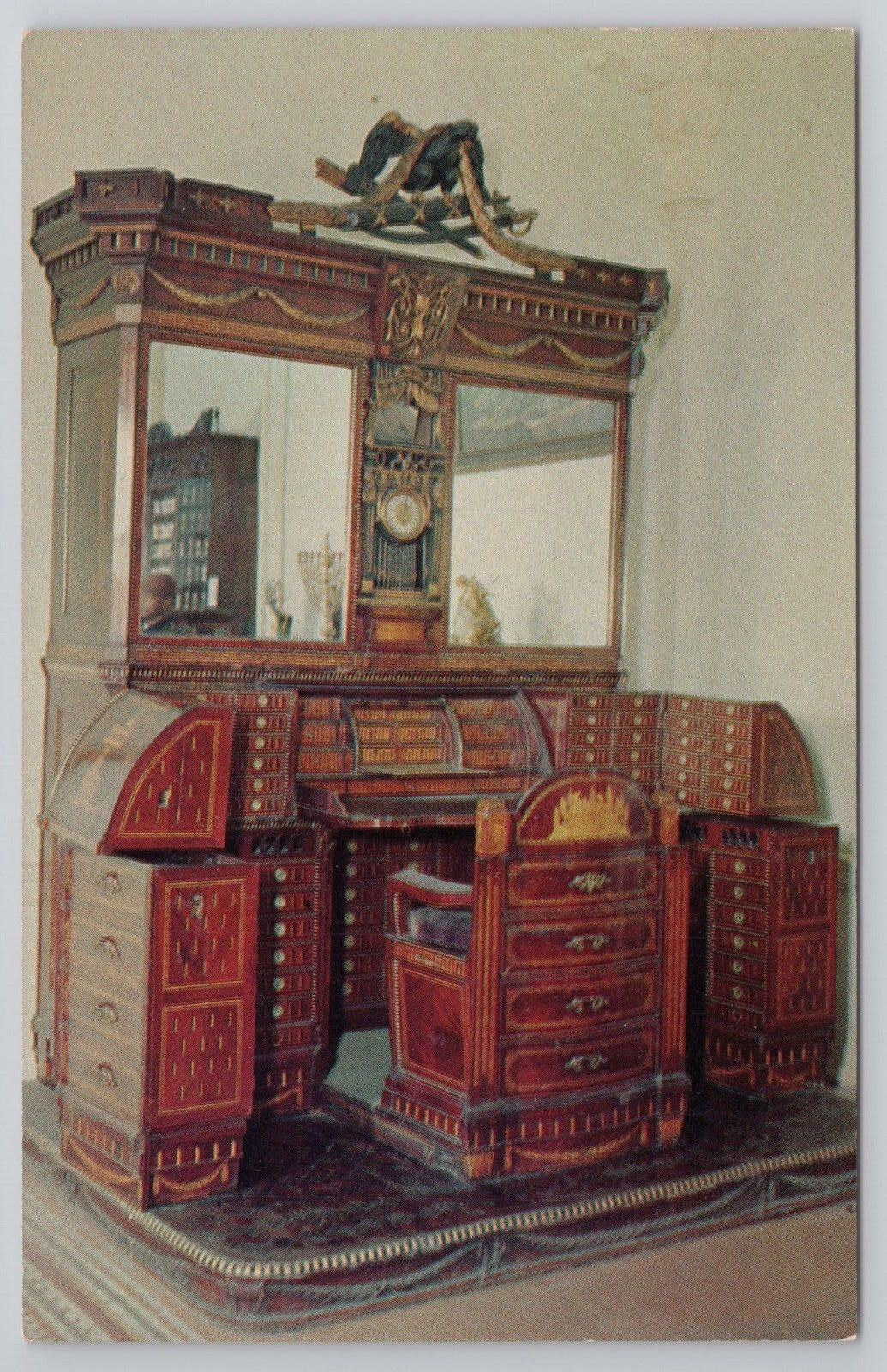 Desk of King Luis Napoleon of Holland Lightner Museum St. Augustine FL Postcard