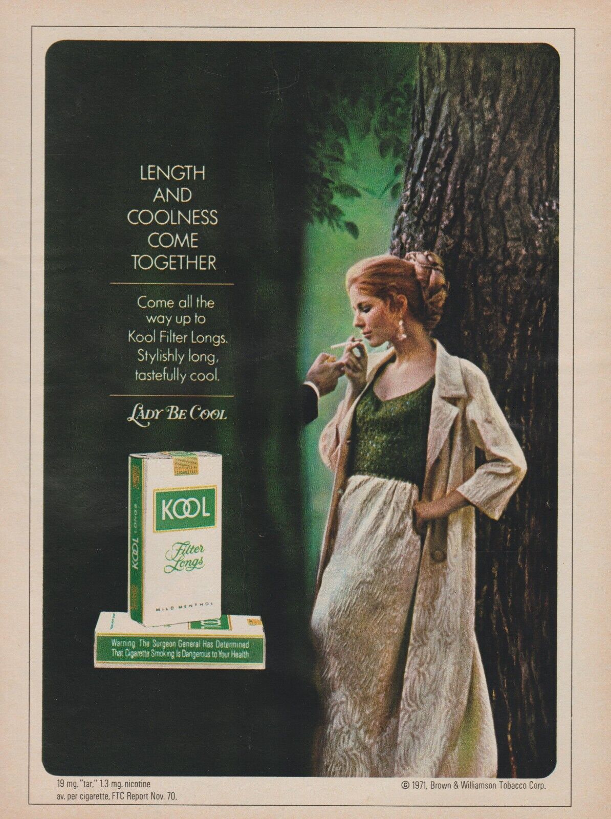 1971 Kool Cigarettes - \