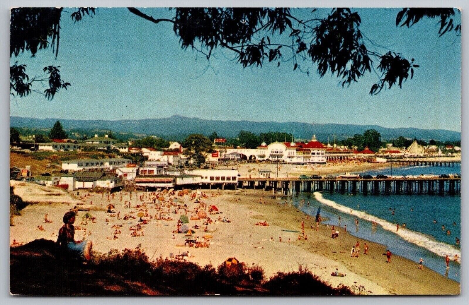 Santa Cruz Beach Casino California CA Postcard UNP VTG Mirro Unused Vintage