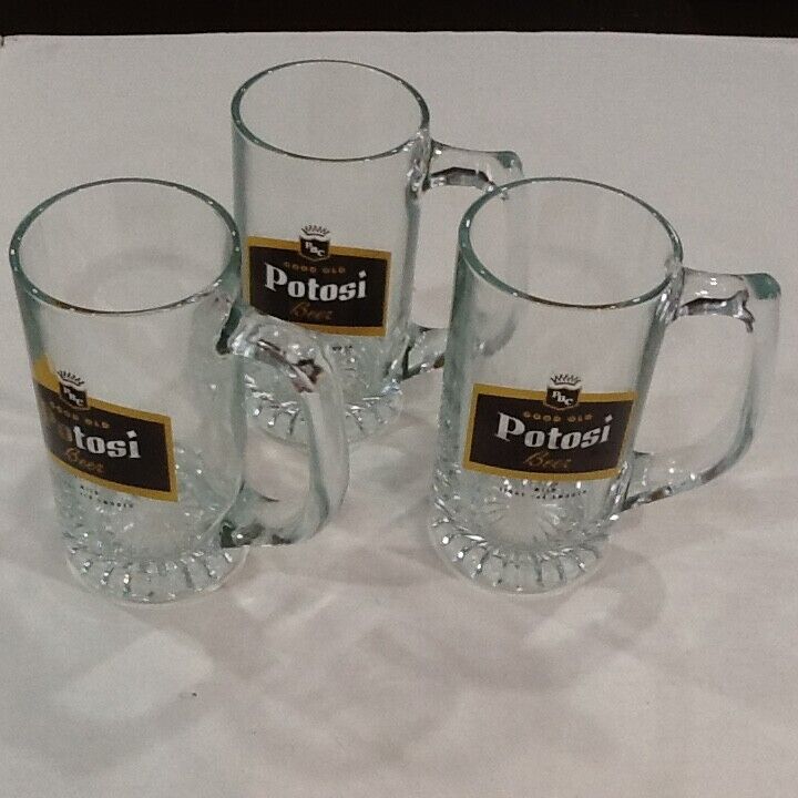 PBC Potosi Good Old Beer Mugs Set Of Three