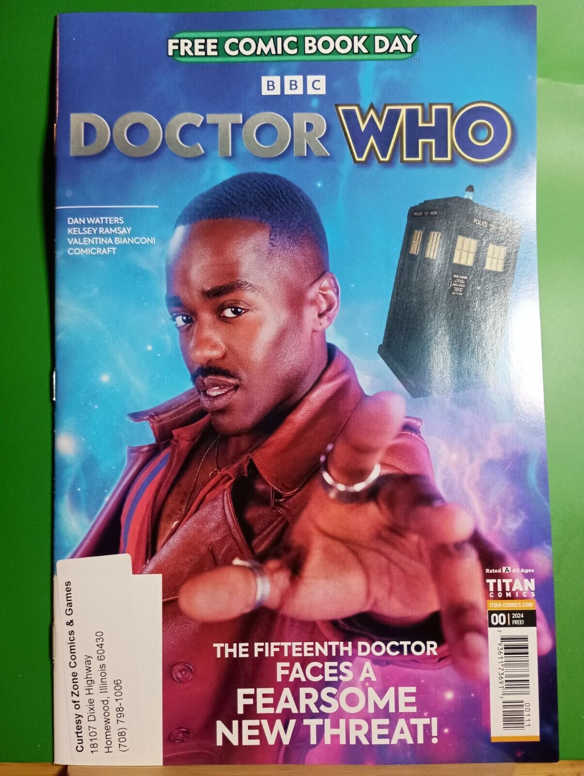STAMPED 2024 FCBD Doctor Who Promotional Giveaway Comic Book 