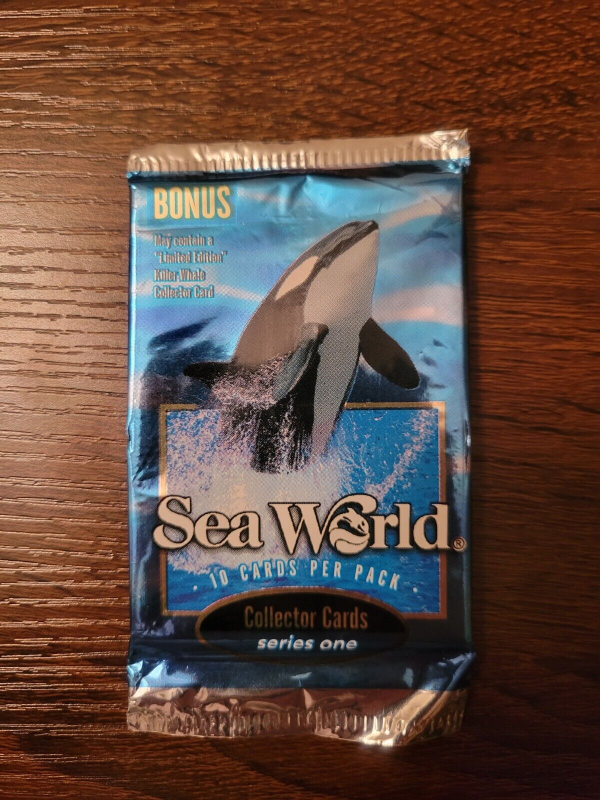 Vintage Sea World Collector Cards Series One 1998 Busch New Unopened Pack