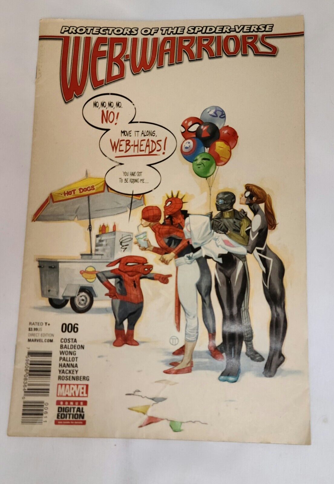 Web Warriors #6 VF (Marvel 2016) Spider-Gwen Spider-Ham Spider-Punk