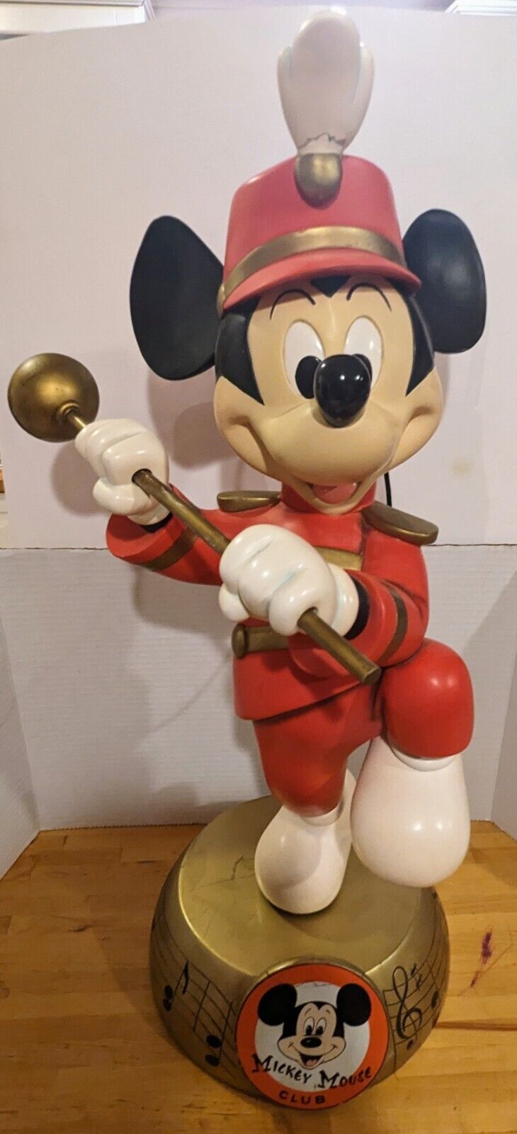 RARE: Disney Mickey Mouse Limited Edition Leader of the Band Big Fig 26\