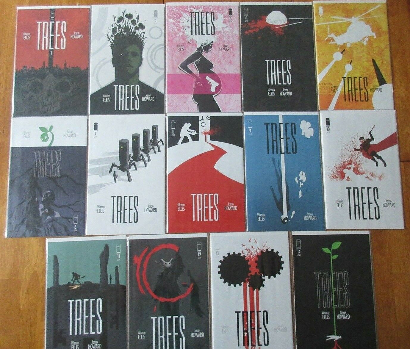 Trees #1-14 Image 2014 Comic Books VF/NM