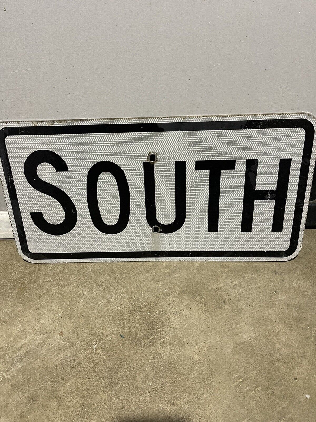 Authentic Retired Highway Road Sign 12”x24”