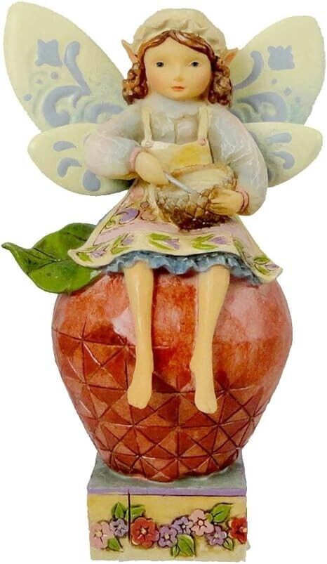 MIXER OF ENCHANTMENT*Cooking Fairy*RED APPLE*Jim Shore*FIGURINE*NIB*4014979