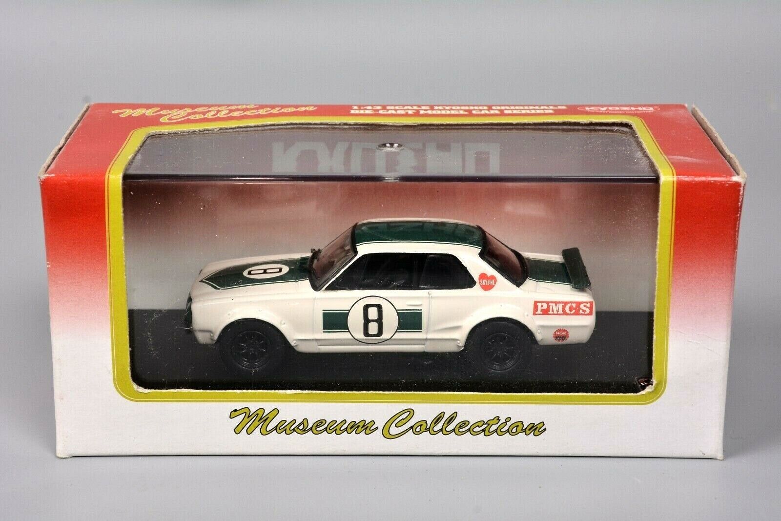 R&L Diecast: Kyosho Museum Collection 1/43 Nissan Skyline 2000 GT-R White/Green