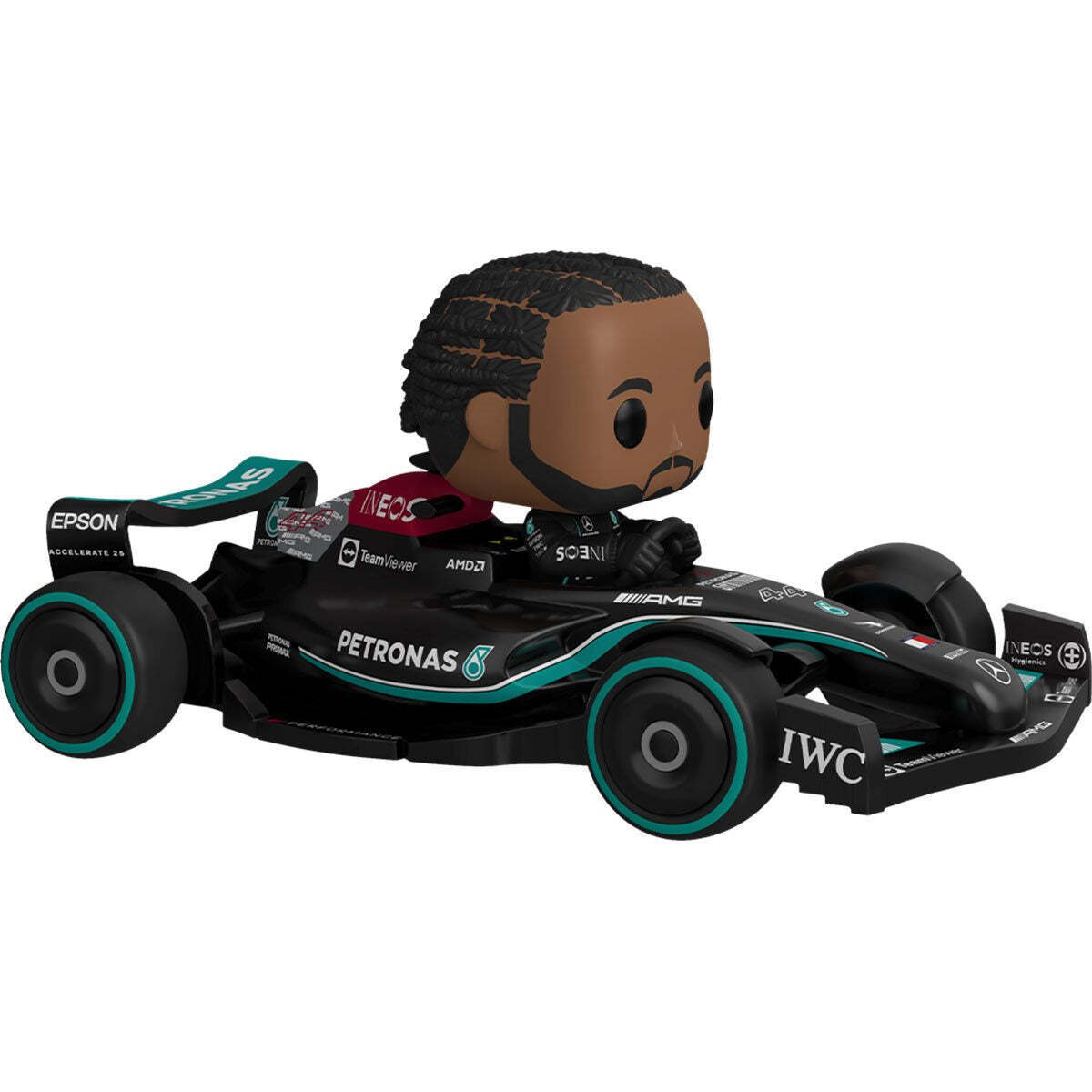 Funko Pop Super Deluxe - Racing: Mercedes Racing - Lewis Hamilton in Vehicle #3