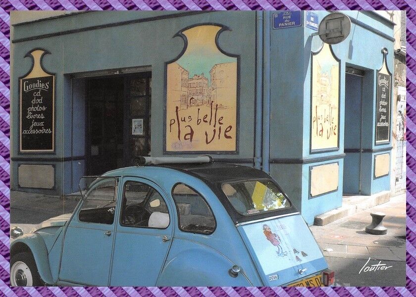 Marseille Rue Du Basket, Stores More Belle Life, 2 Cv