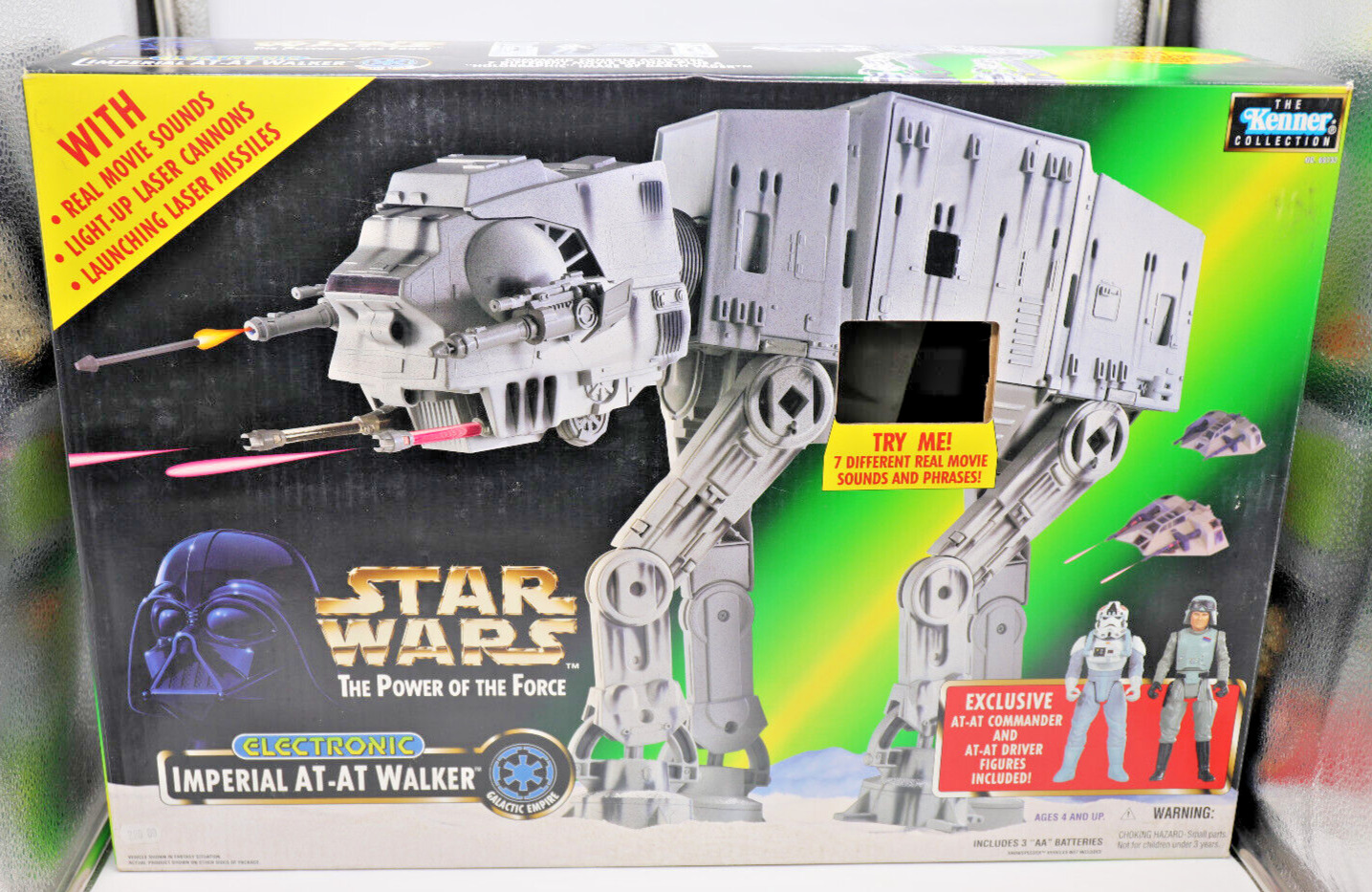 STAR WARS IMPERIAL AT-AT WALKER electronic (Kenner) New (TB-TT)