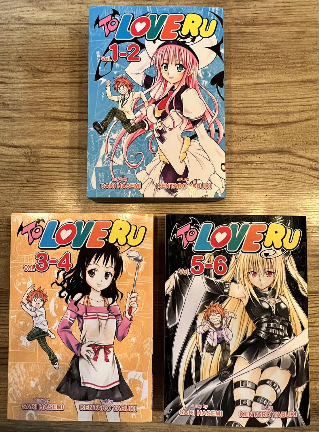 To Love RU Vol 1-2 / 3-4 / 5-6 Saki Hasemi Manga Series English Version