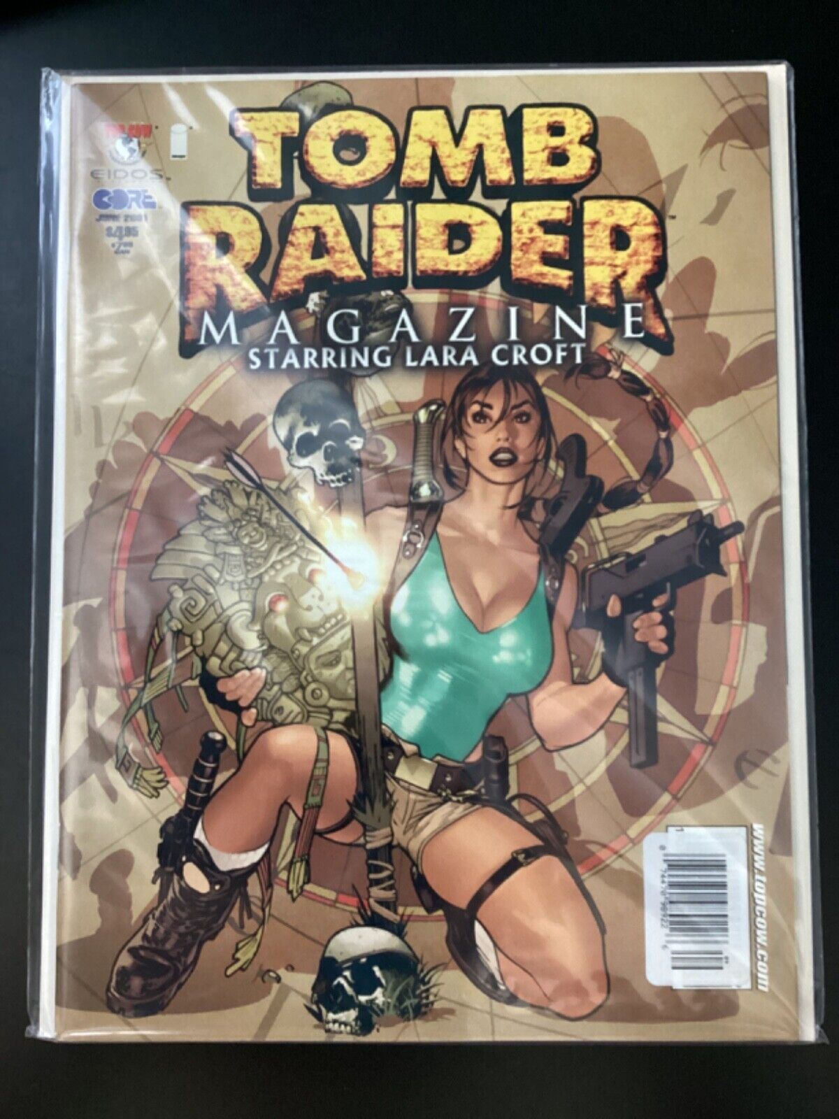 ,Image, Top Cow, Tomb Raider Magazine June 2001, Adam Hughes. Look