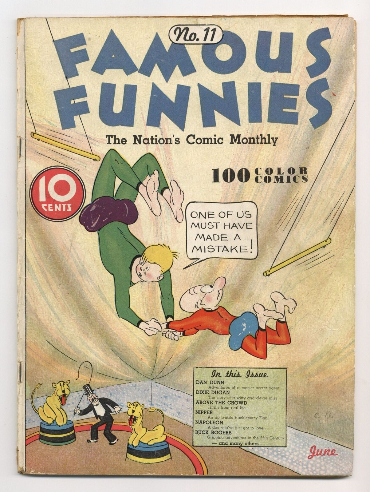 Famous Funnies #11 GD+ 2.5 1935
