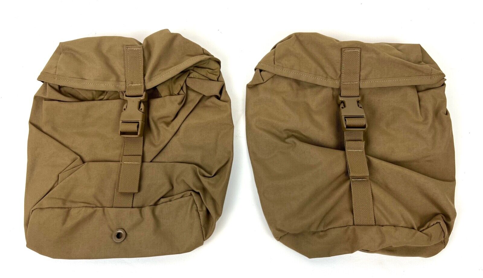 New Lot of 2 ea USMC Military FILBE Sustainment Pouch Propper MOLLE Coyote