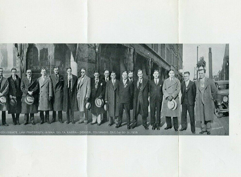 1928 Panorama Illustration-Law Fraternity-Sigma Delta Kappa-Denver CO-18\
