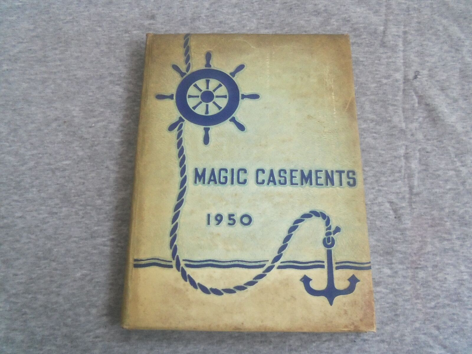 1950 MAGIC CASEMENTS LODI HIGH SCHOOL YEARBOOK - LODI, NEW JERSEY - YB 2888