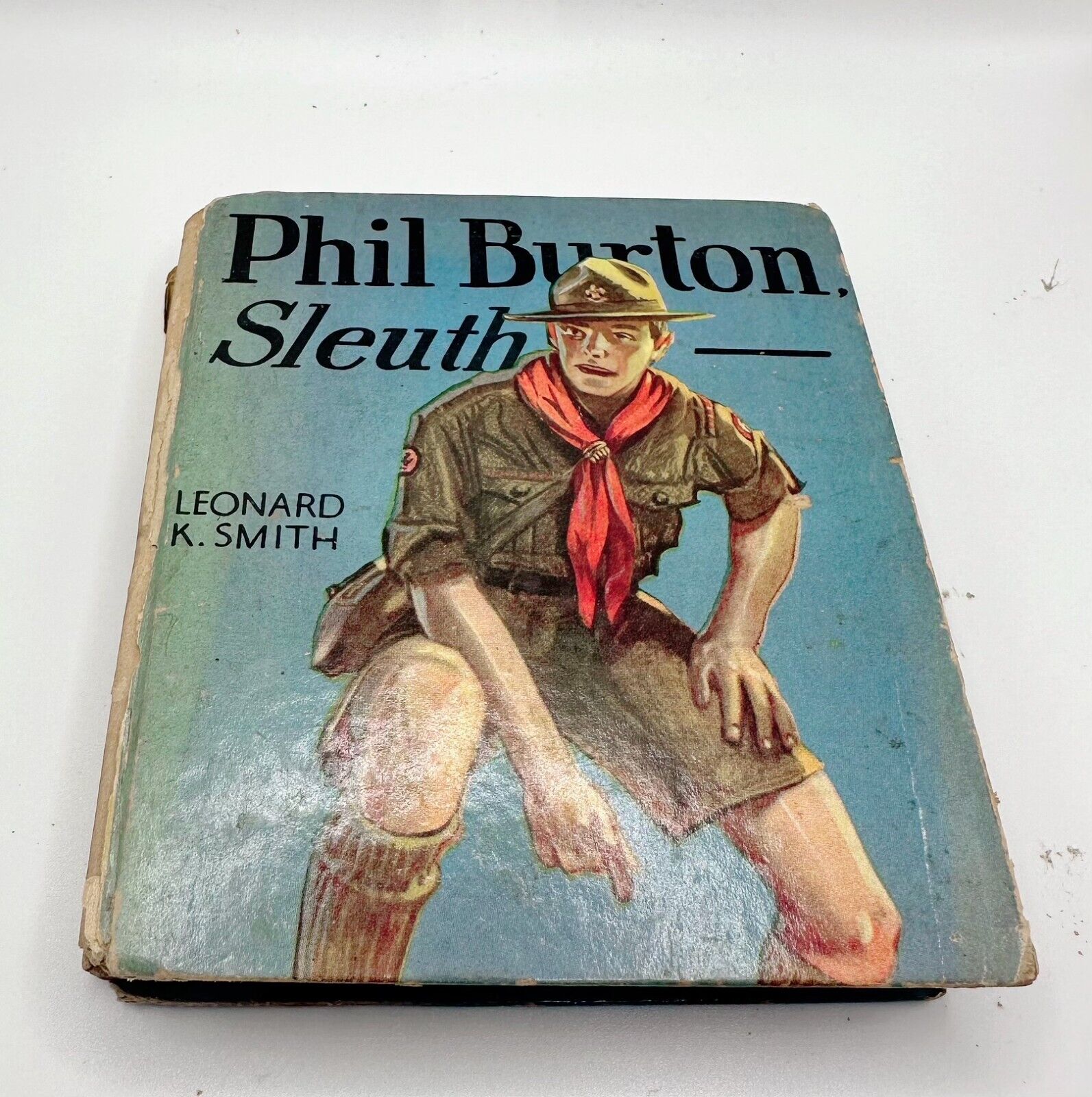 1937 Boy Scouts BSA - Phil Burton Sleuth Book - Leonard K. Smith