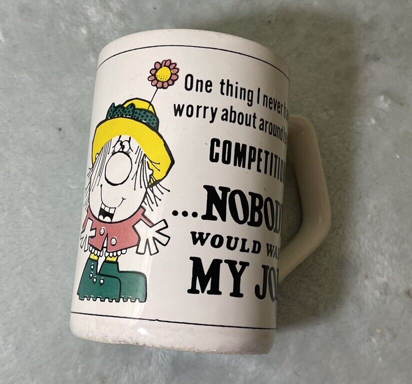 vintage coffee mug 1970s/1980’s
