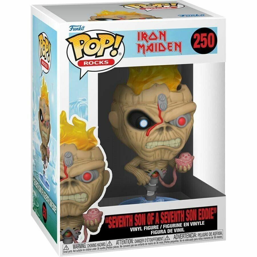 Funko Rocks: Iron Maiden Eddie - Seventh Son of Seve 250 57609 a27 WH. In stock