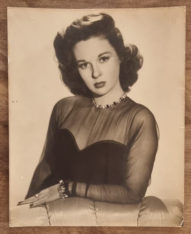 Hollywood Beauty SUSAN HAYWARD STUNNING PORTRAIT ORIG 1940s OVERSIZE Photo XXL