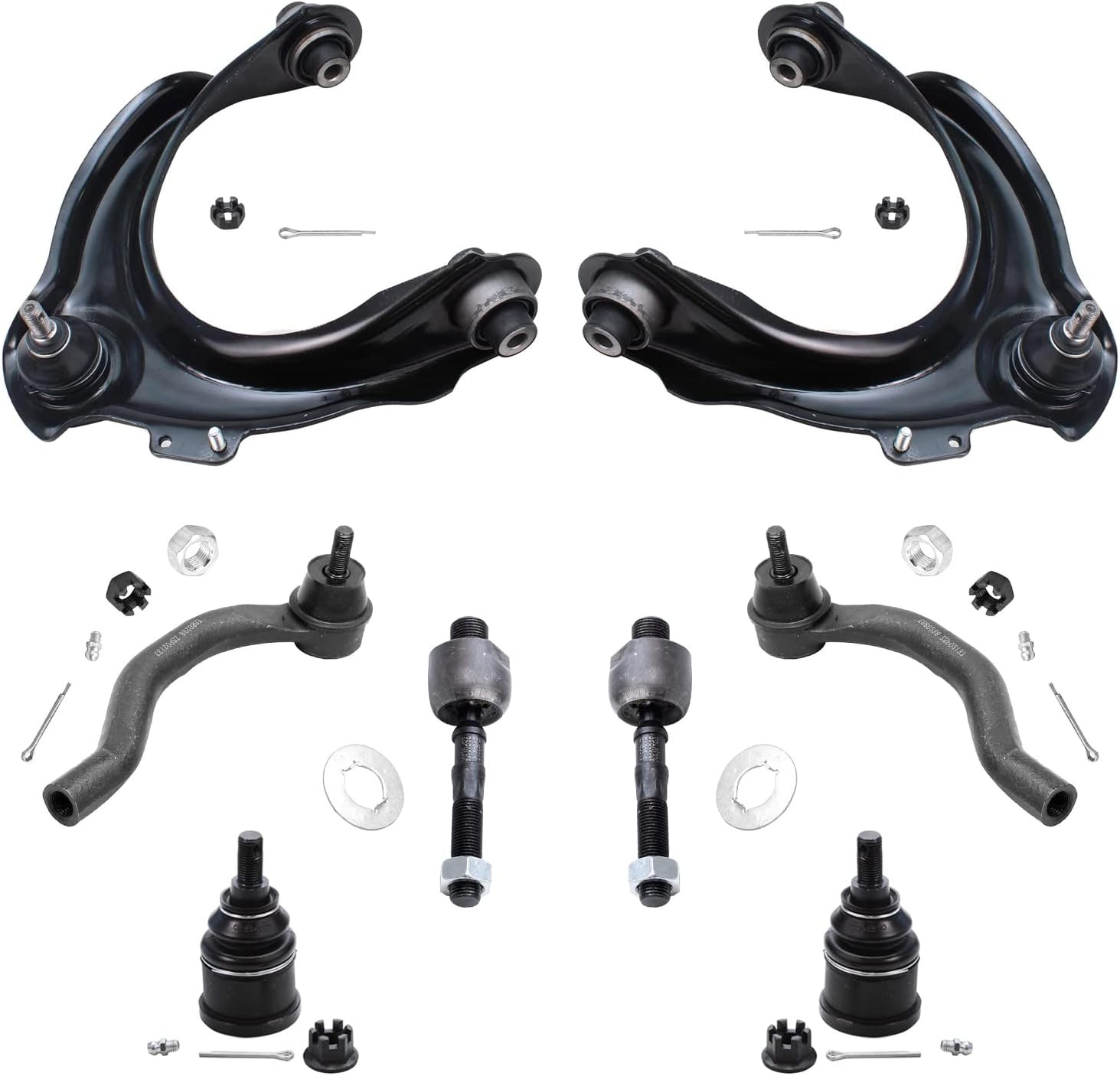 - Front Upper Control Arms W/Ball Joints for TSX Accord + Sway Bar + Inner Tie R