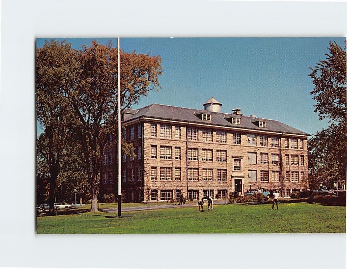 Postcard Bliss Hall University of Rhode Islands Kingston Rhode Island USA
