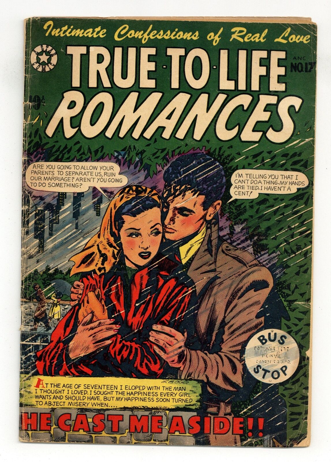 True to Life Romances #17 GD/VG 3.0 1953