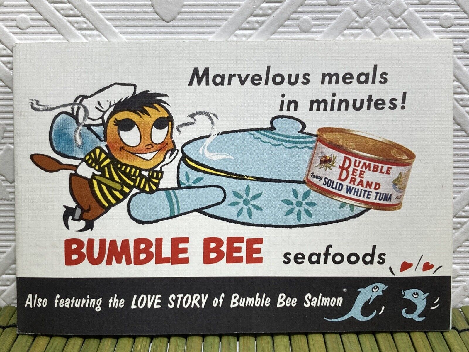 VTG Cookbook Booklet Bumble Bee Seafoods Recipes 1960s Tuna Salmon Crab Oregon