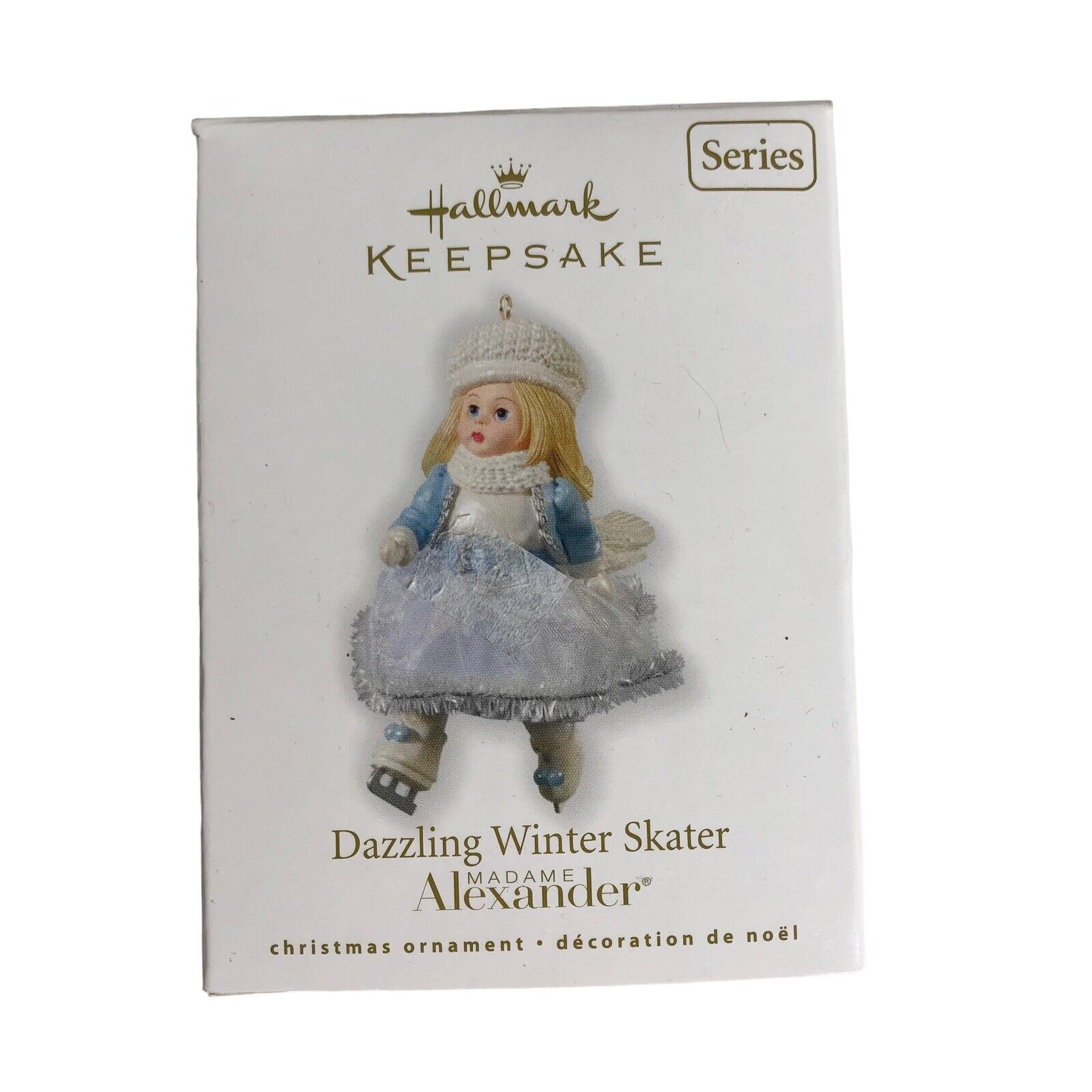2010 Hallmark Madame Alexander Dazzling Winter Skater #15 Keepsake Ornament